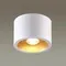 6668/1CL HIGHTECH ODL19 337 белый с золотым фольг-м Потолочной накладной светильник LED GU10 1*7W 220V GLASGOW (вместо 3877/1CL)