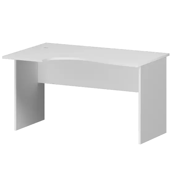 Стол эргономичный левый А-200.ЛВ Белый 1400x900x760 Арго