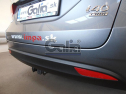 Фаркоп оцинкованный Galia H085A для Hyundai i40 седан/универсал 2012-(паспорт и сертификат в комплекте)(без электрики)