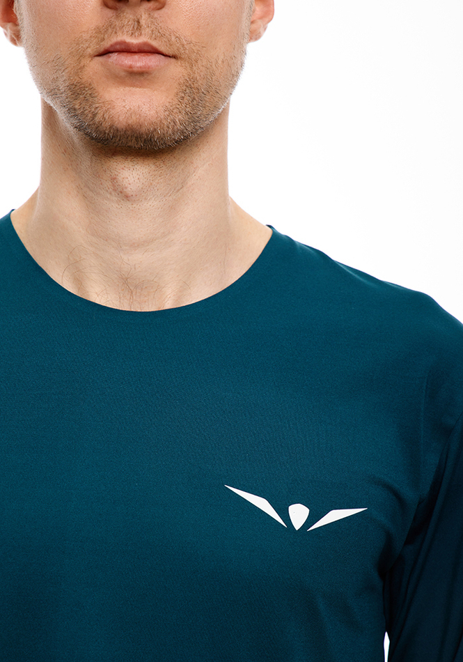 ЛОНГСЛИВ УТЕПЛЕННЫЙ МУЖСКОЙ WARM LONG SLEEVES TEE | TEAL