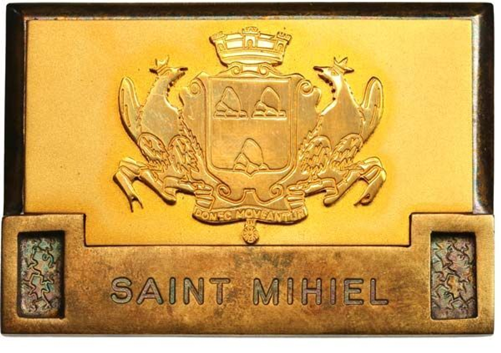 France, Fifth Republic, Plaque of Tribute and Recognition, Undated