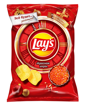Чипсы LAYS КРАСНАЯ ИКРА 120гр