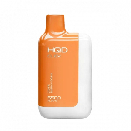 Набор HQD Click 5500 с картриджем Энергетик-виноград 5500 затяжек 20мг (2%)