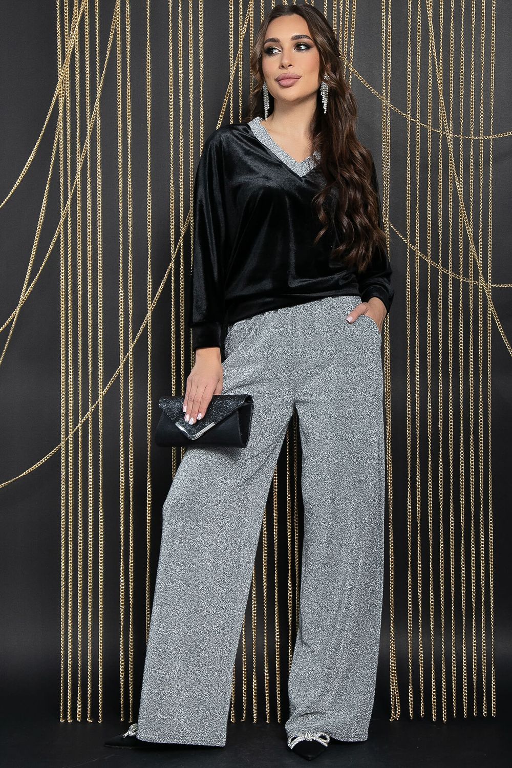 Костюм Бери и беги (черный) К11738 LT Collection