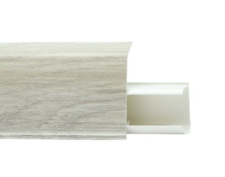 Плинтус Royce Quadro 55 509 Булатный, 2200x55x22 мм