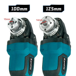 Kamolee Патентованная Бесщеточная УШМ (Болгарка) 125мм, 1800Вт с Регулировкой Оборотов и Без Акб - Мощность и Удобство!