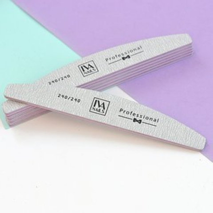 Пилка "Лодочка" для ногтей 240/240, IVA NAILS