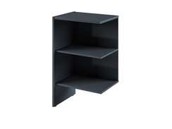 Доп. секция низкого стеллажа 578х440х970 I-645 Антрацит