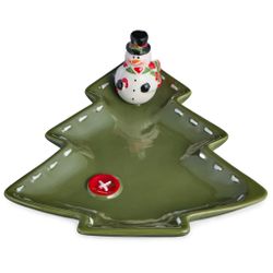 БЛЮДО СЕРВИРОВОЧНОЕ КОЛЛЕКЦИЯ "CHRISTMAS GIFT" 16*15,5*8,5 СМ