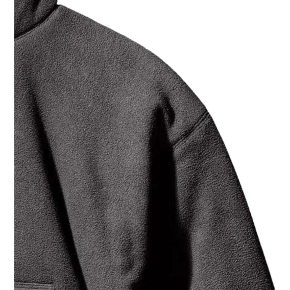 YEEZY x GAP x Balenciaga Polar Fleece Hoodie, темно‑серый