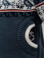 Кофта вязаная с капюшоном