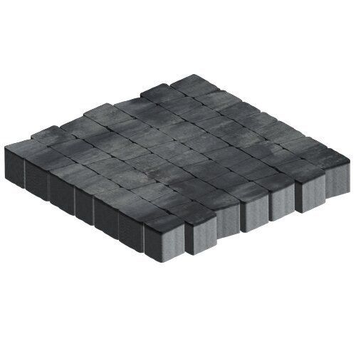 Тротуарная плитка Аттика, 60 мм, colormix Актау, гладкая