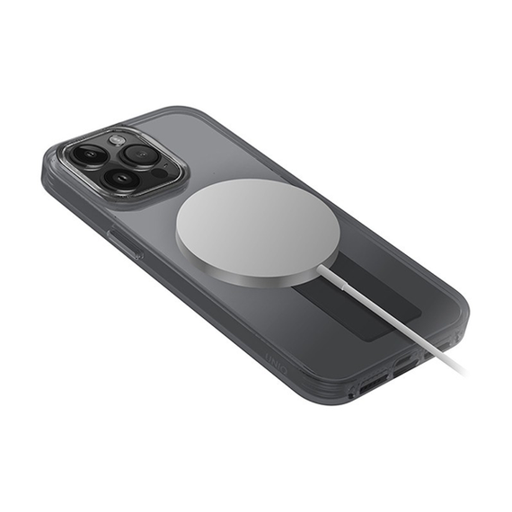Чехол Uniq Heldro MAG для iPhone 15 Pro (IP6.1P(2023)-HELMGSMK) Smoke