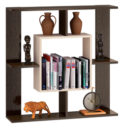 Полка навесная ПН-1, венге/дуб молочный