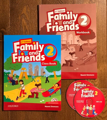 Family and Friends 2 (2nd edition) Class Book + Workbook + CD