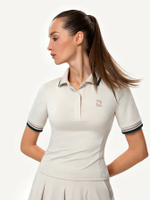 ОДЕЖДА ДЛЯ ТЕННИСА Женская, Поло RAQUETA HIGH VIBE .