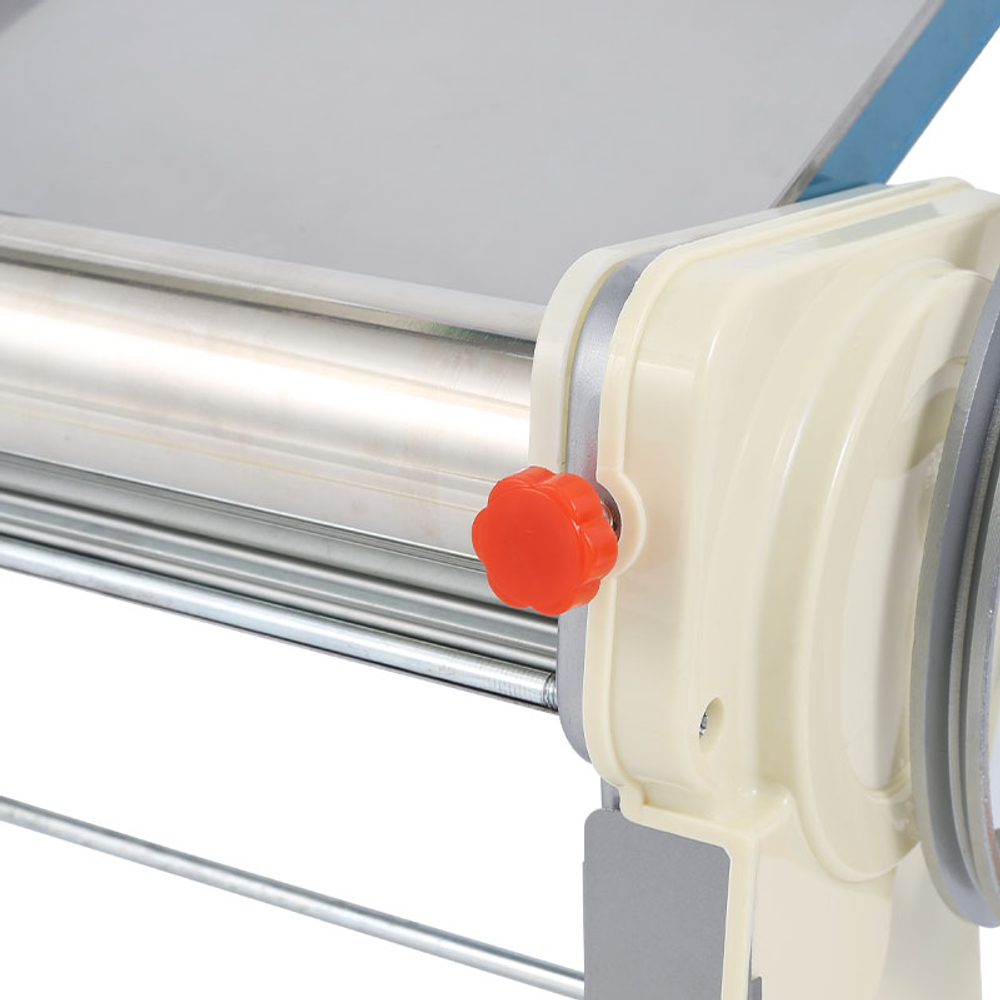 Профессиональная ручная тестораскатка Pasta Machine AKITAJP FA-350: Ширина пласта 350 мм для пельменей, пасты и лаваша