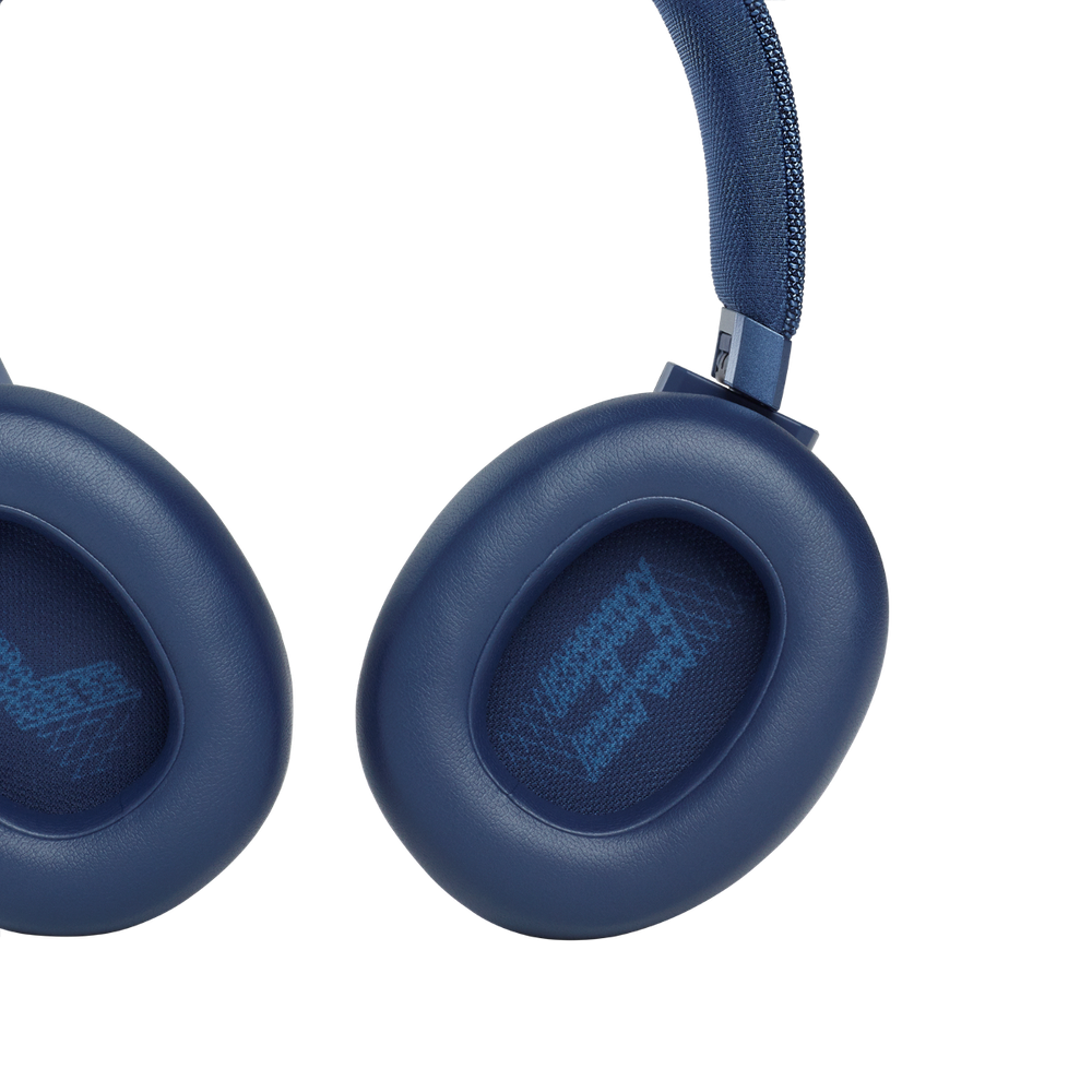 Беспроводные наушники JBL Live 660NC Blue с шумоподавлением