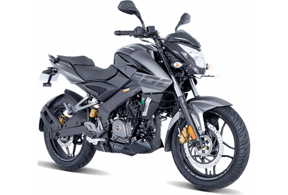 Мотоцикл Bajaj Pulsar NS200 серый