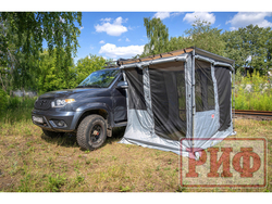Стенки к автомобильной маркизе (тамбур) РИФ 2,5х2 м