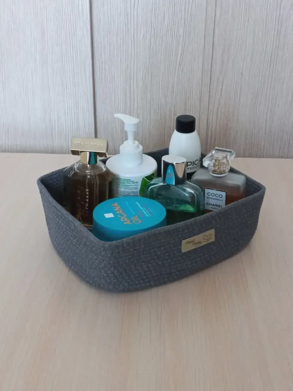 Корзина для хранения плетеная