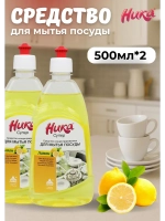 Ника супер Средство для мытья посуды лимон 0,5л *2шт