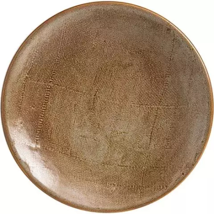 Тарелка «Анфора Алма» мелкая керамика D=25,5см коричнев