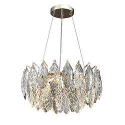 Люстра D8011P/R-600 gold/smoky