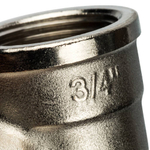 Угольник STOUT никелированный 3/4" ВР/ВР