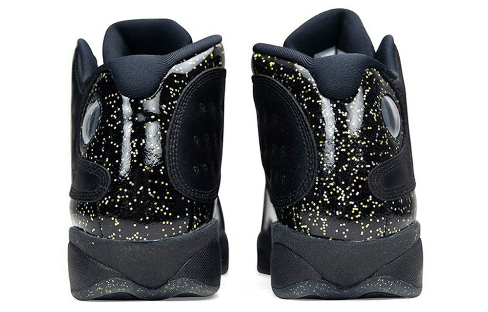 Кроссовки Jordan Air Jordan 13 Black Gold (Женская размерная сетка)