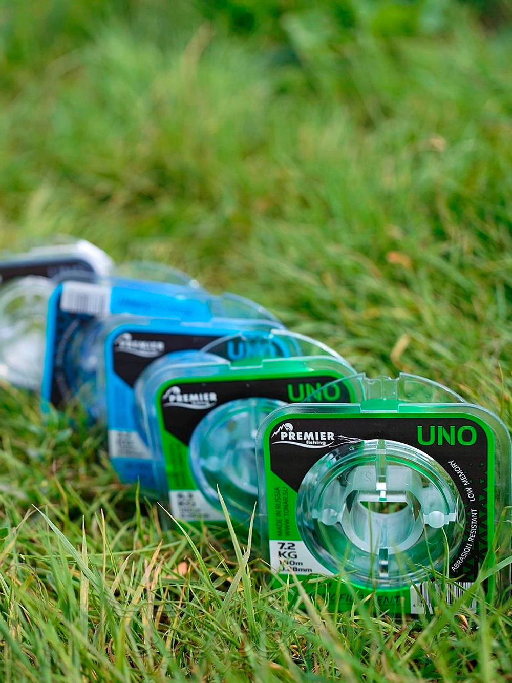 Леска для рыбалки Premier Fishing UNO Green Nylon 0,30mm/100m (PR-U-G-030-100)