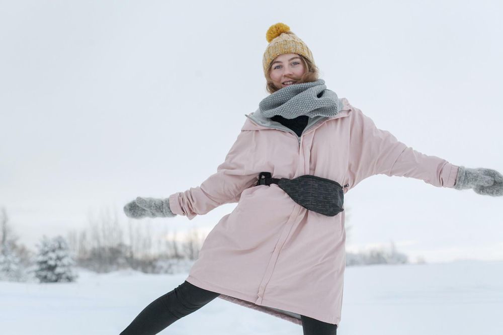 Парка ko-ko-ko Пудровая Нежно-Розовая