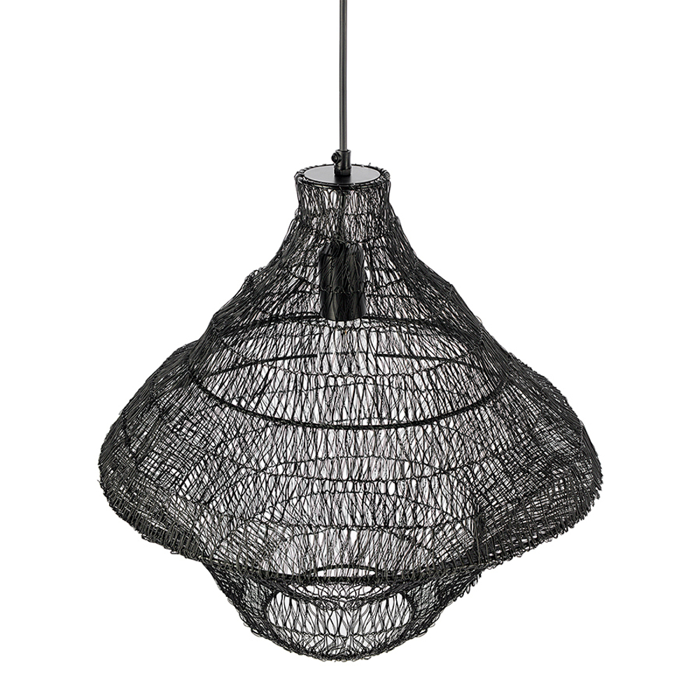 Светильник подвесной vinger, D45х50 см, темно-серый