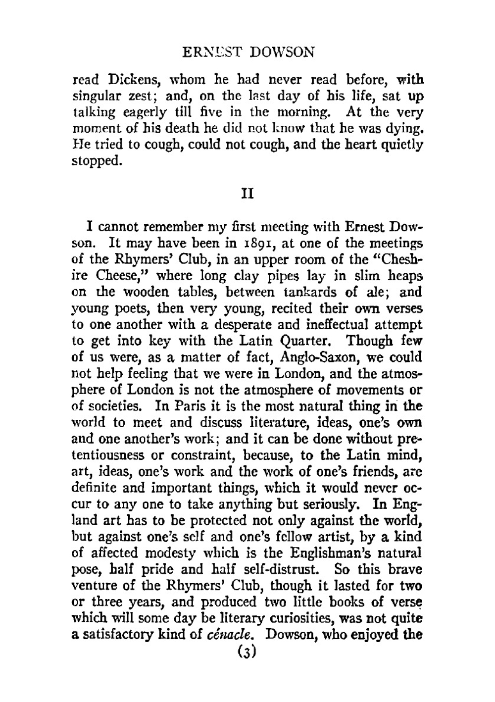 The Poems and Prose of Ernest Dowson | Ernest Dowson