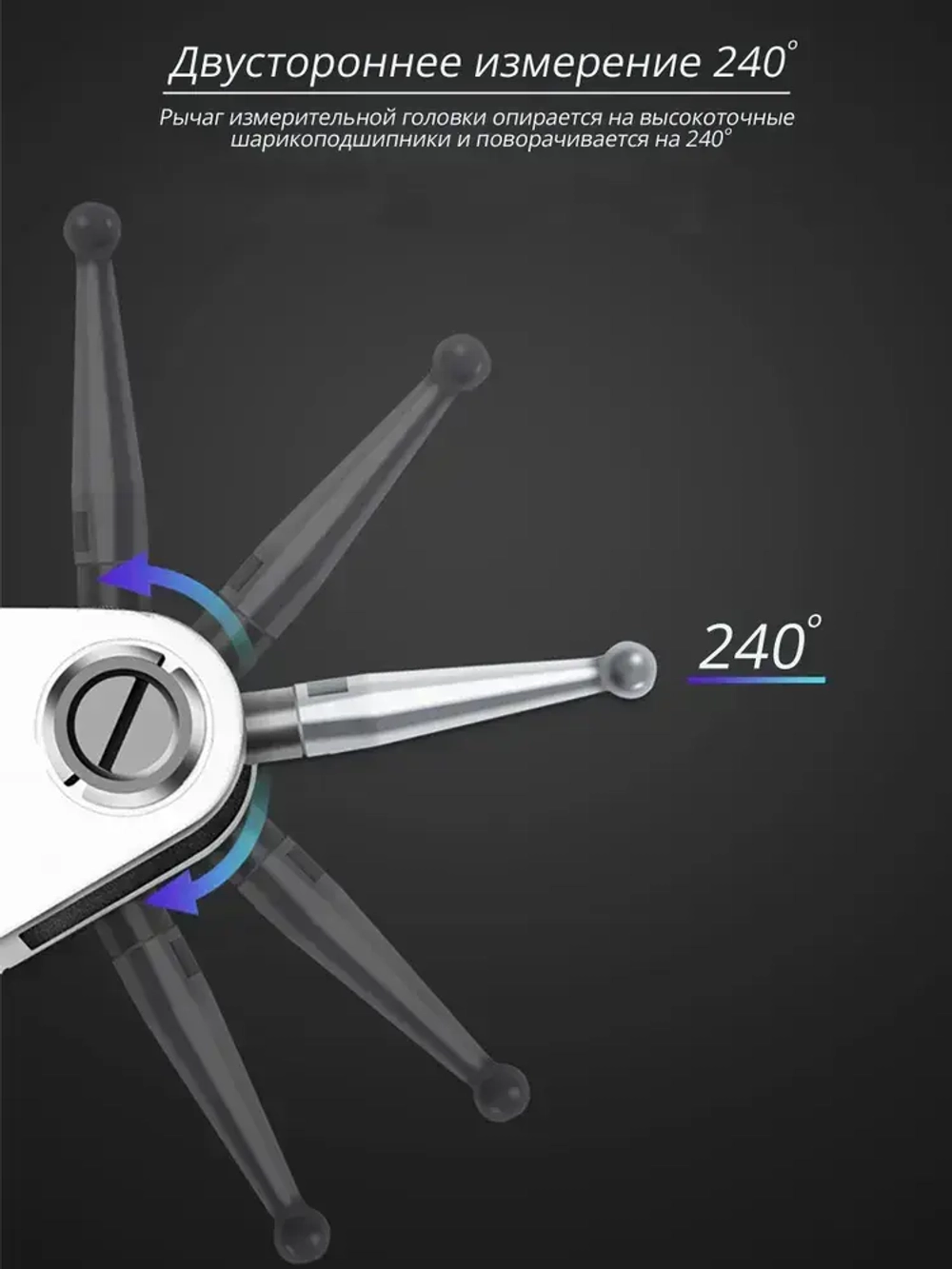 Индикатор рычажный ИРБ часового типа высокоточный SYNTEK