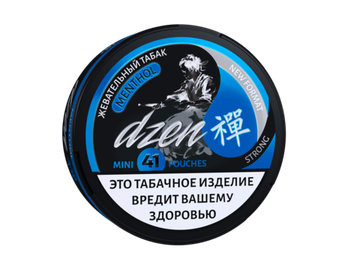 Жевательный табак DZEN STRONG MINI со вкусом MENTHOL
