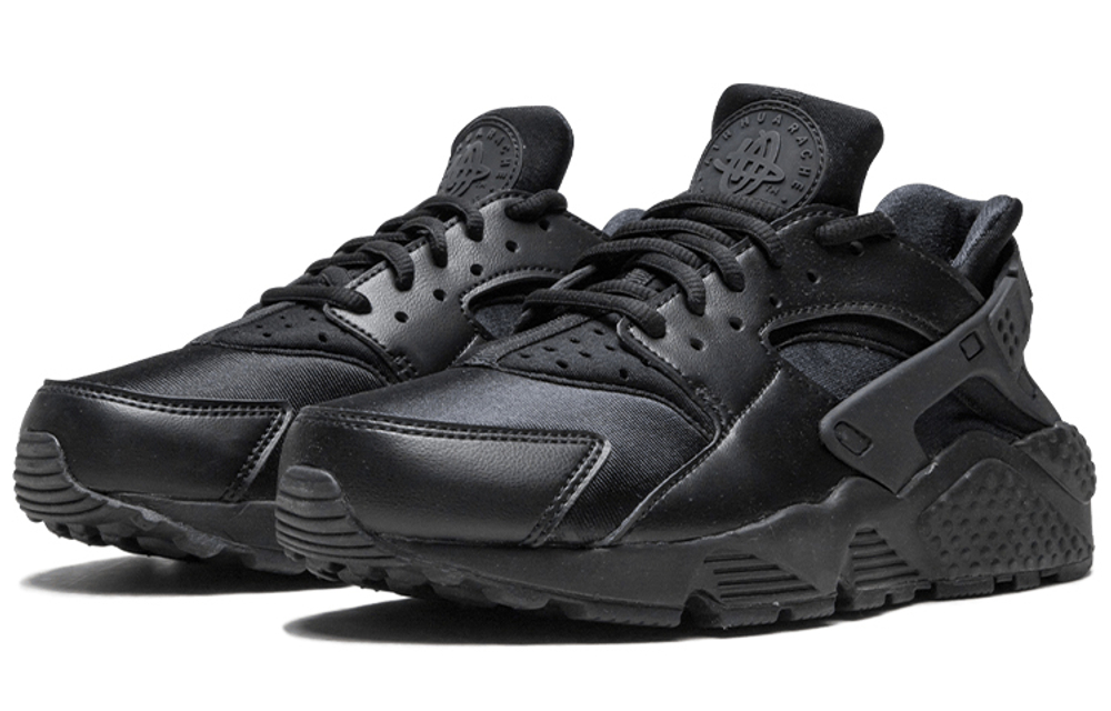 Кроссовки Nike Huarache Tirple Black (W) (Женская размерная сетка)