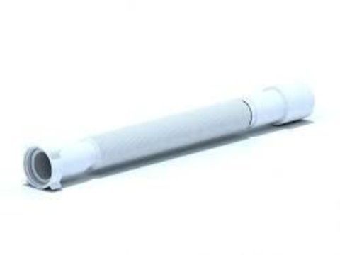 АНИ пласт K116 Удлинённая гофра для сифона 1 1/2*40/50, длина 541-1371 мм
