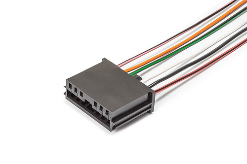 Разъем 2105-3724341/86 6-ти контактный подкл.к задн.фонарю 2105, 2107, 2108-099, с разноцвет проводами и массой (CARGEN)