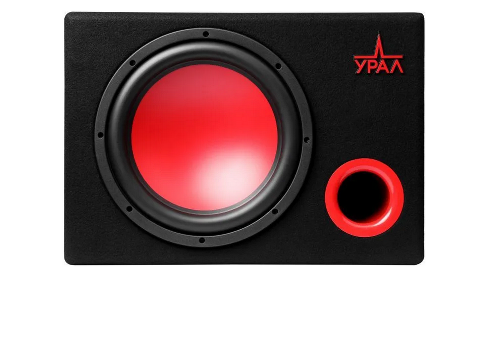 Автосабвуфер УРАЛ АС-У12А активный, корпусной 30см.