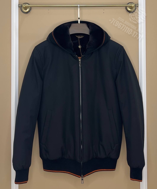 Бомбер с мехом Loro Piana