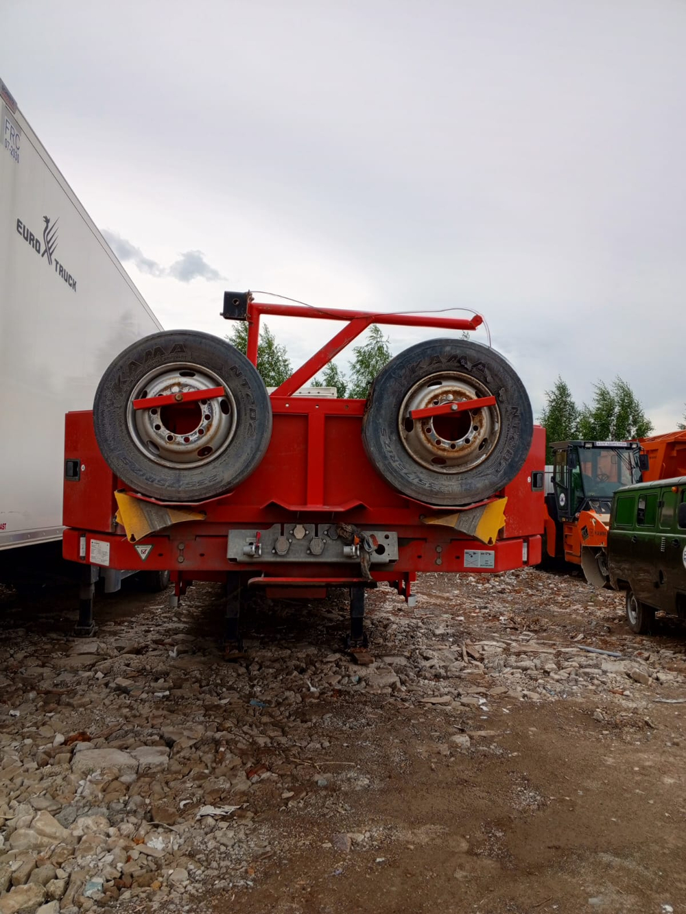 Тверьстроймаш 9939* Полуприцеп тяжеловоз 5 осей 993951-0023 (Раздвижной)