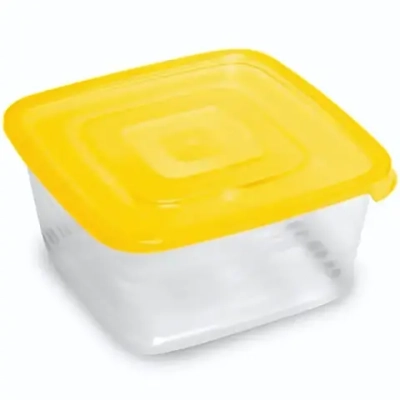 Контейнер пластиковый пищевой «Унико» 0,9л квадратный С209