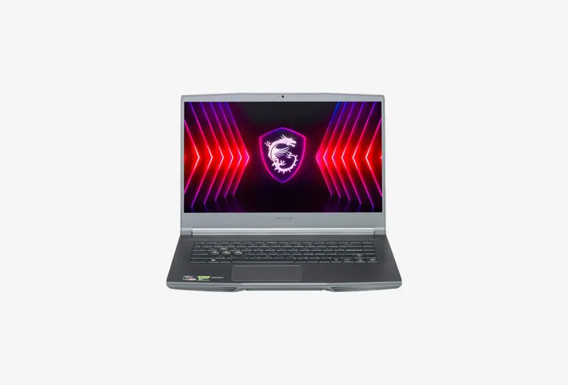 Ноутбук 15.6" MSI AMD Ryzen 5 7535HS 3.3 ГГц 16 ГБ DDR5 GeForce RTX 4050 для ноутбуков 6 ГБ Thin A15