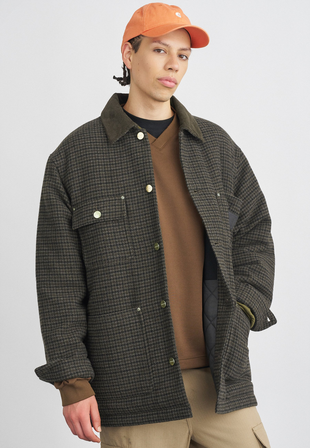 Carhartt WIP LEWIS  - Короткое пальто - Коричневый