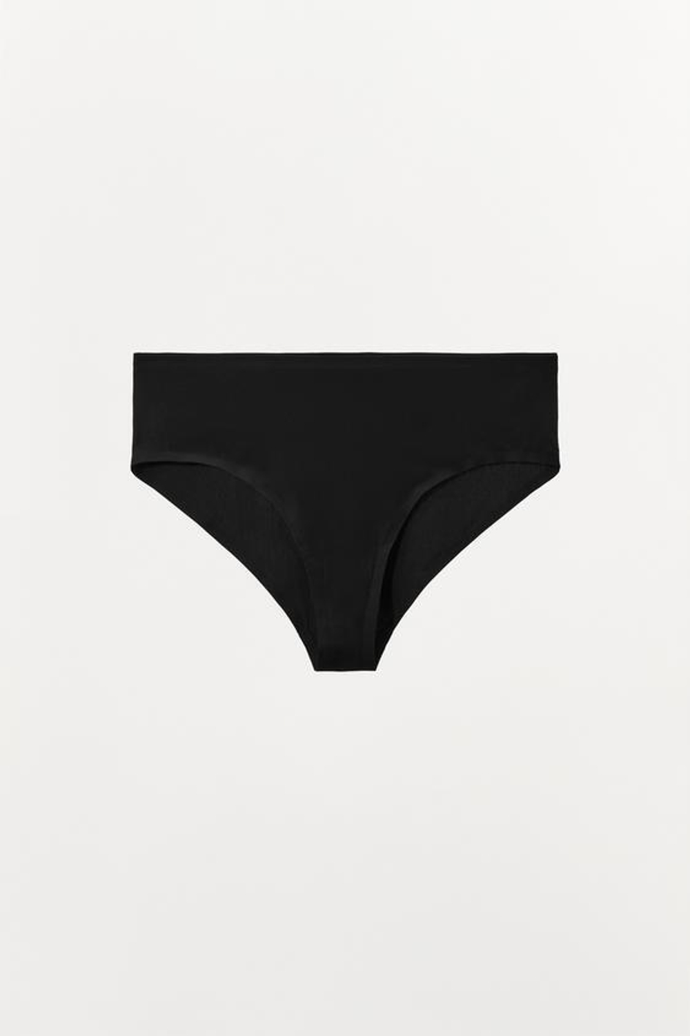 ZARA ТРУСЫ ИЗ СМЕСОВОГО ПОЛИАМИДА, ЧЕРНЫЙ