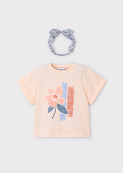 футболка с повязкой на голову