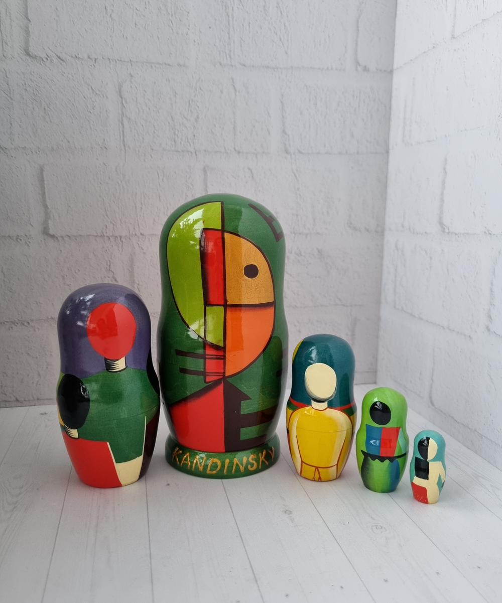 Матрёшка 5м 15см Малевич-Кандинский