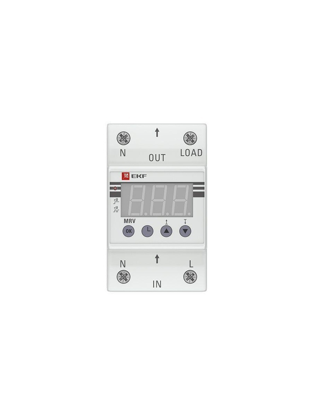 Реле напряжения с дисплеем MRV 63А PROxima EKF MRV-63A