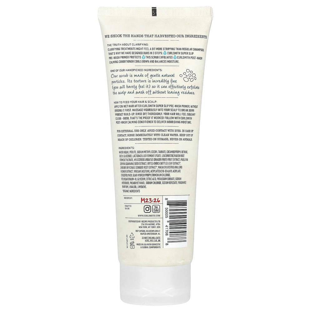 Curlsmith, Детокс-шампунь для мытья и скраба, для всех типов волос, 237 мл (8 жидк. унц.)